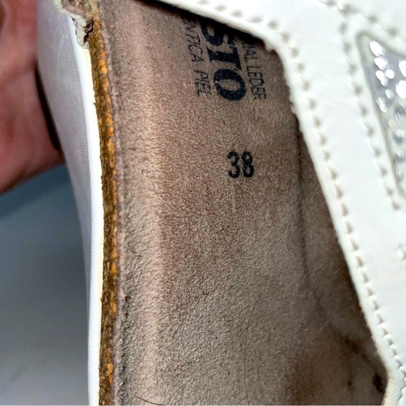 Mephisto White Leather Slingback Sandals – Size 38 (US 7.5–8) - Picture 10 of 11